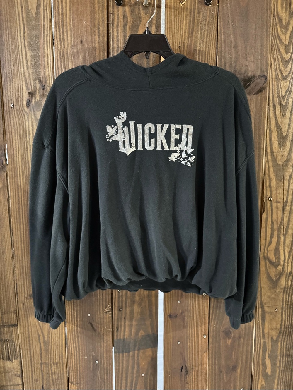 Wicked Logo Black Women's Pullover Sweatshirt